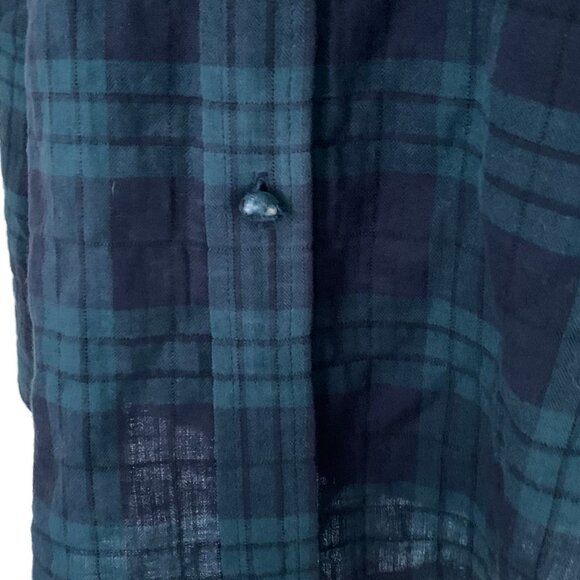 Harvey Faircloth Flannel Size Zip Button Down - Picture 11 of 12